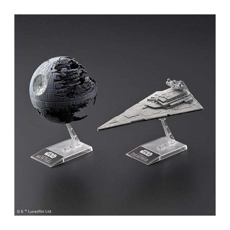 Death Star II + Imperial Star Destroyer - Bandai