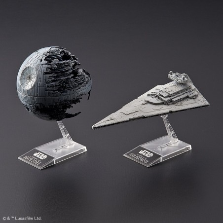 Death Star II + Imperial Star Destroyer - Bandai