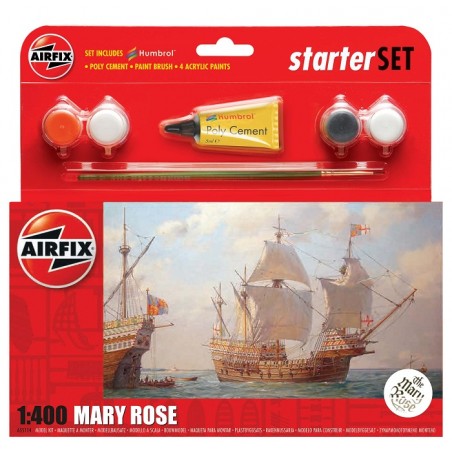 Starter Set Mary Rose 1/400 - Airfix