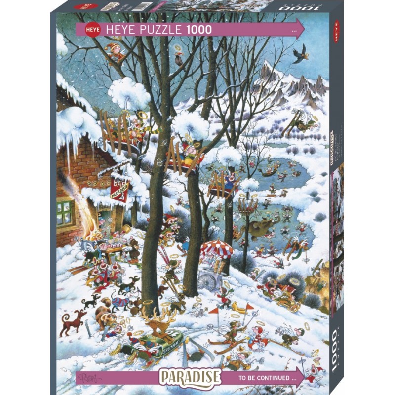 Puzzle 1000p Paradise in Winter - Heye