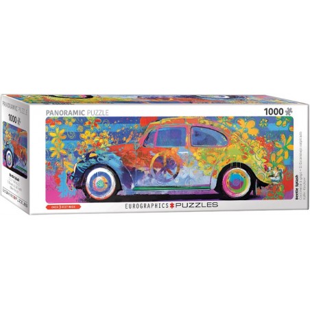 Puzzle 1000p VW Beetle Splash - Eurographics