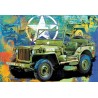 Puzzle 550p Boîte métal Jeep Army - Eurographics