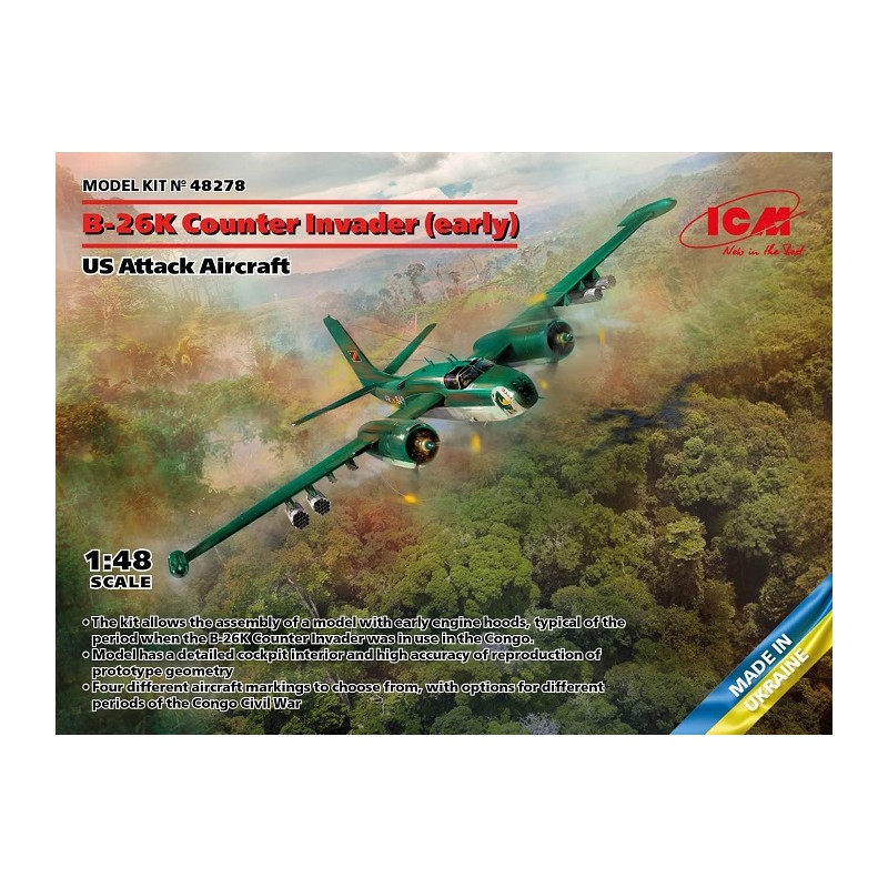 B-26K Counter Invader (early) 1/48 - ICM