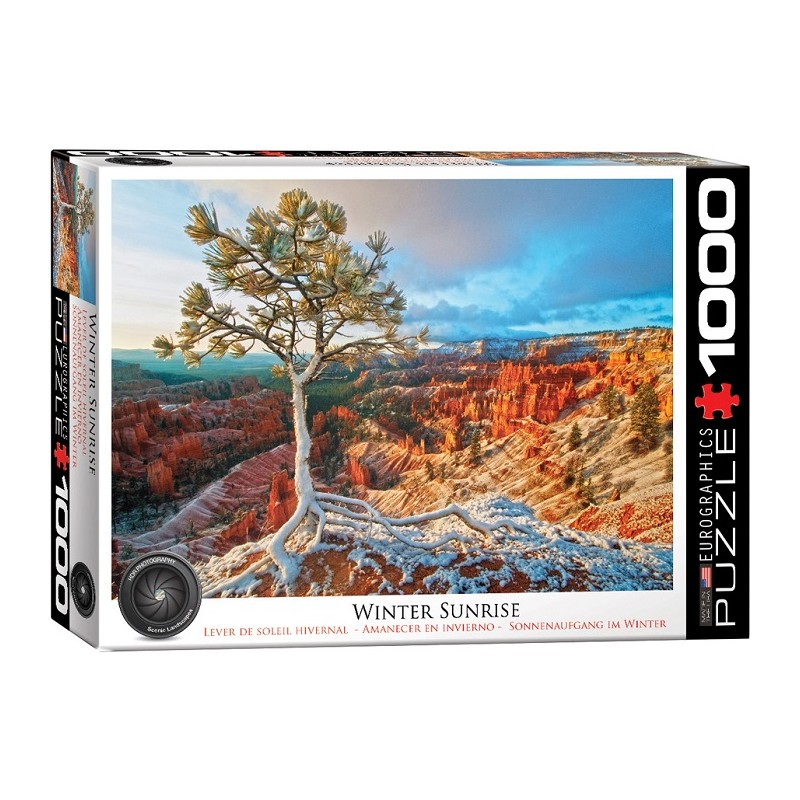 Puzzle 1000p Hiver Sunrise - Eurographics