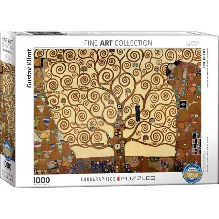 Puzzle 1000p Arbre de Vie - Klimt - Eurographics