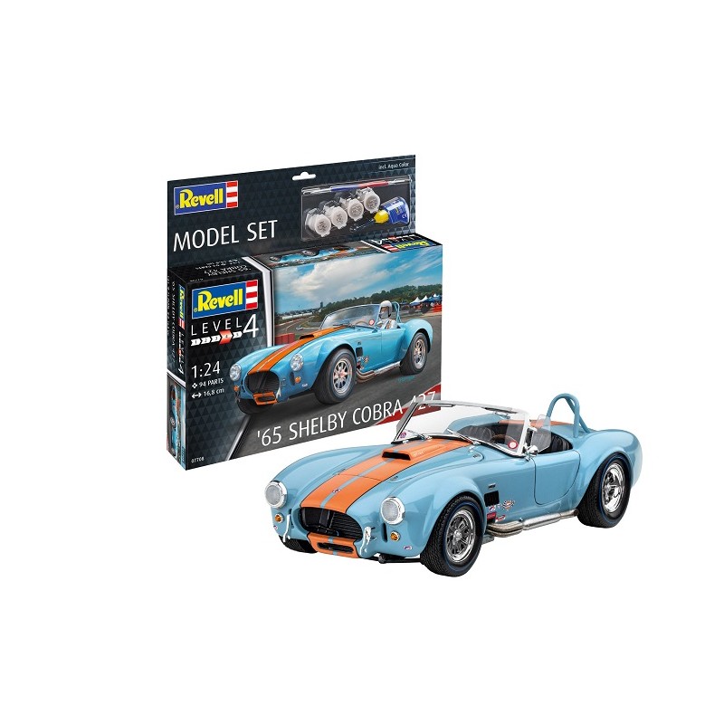 Model Set '65 Shelby Cobra 427 1/24 - Revell