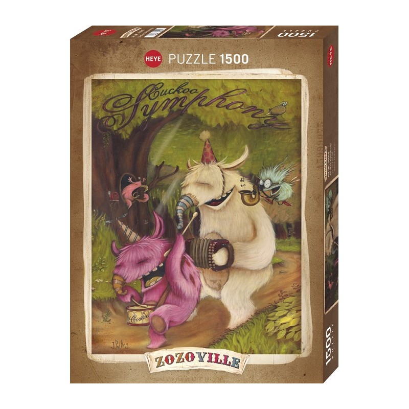 Puzzle 1500p Zozoville - CuCkoo Symphony - Heye