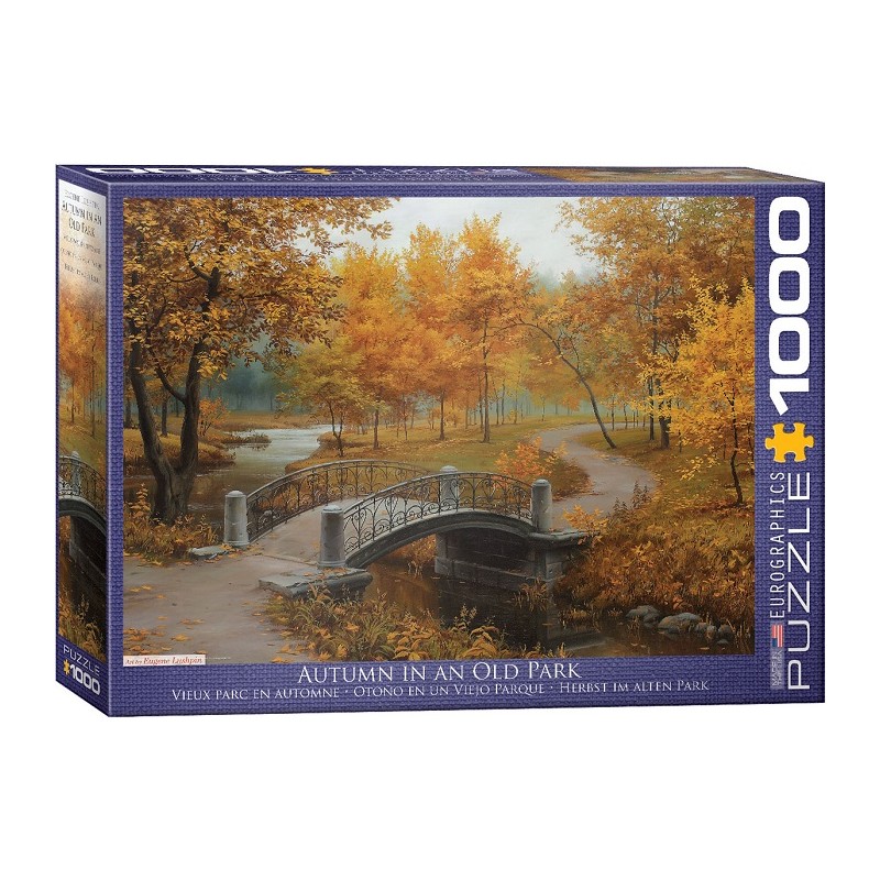 Puzzle 1000p Vieux Parc en Automne - Eurographics