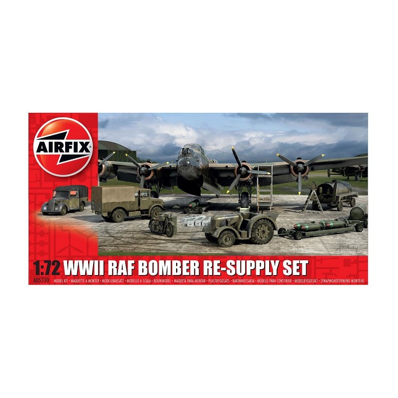 WWII RAF Bomber Re-supply Set 1/72 - Airfix