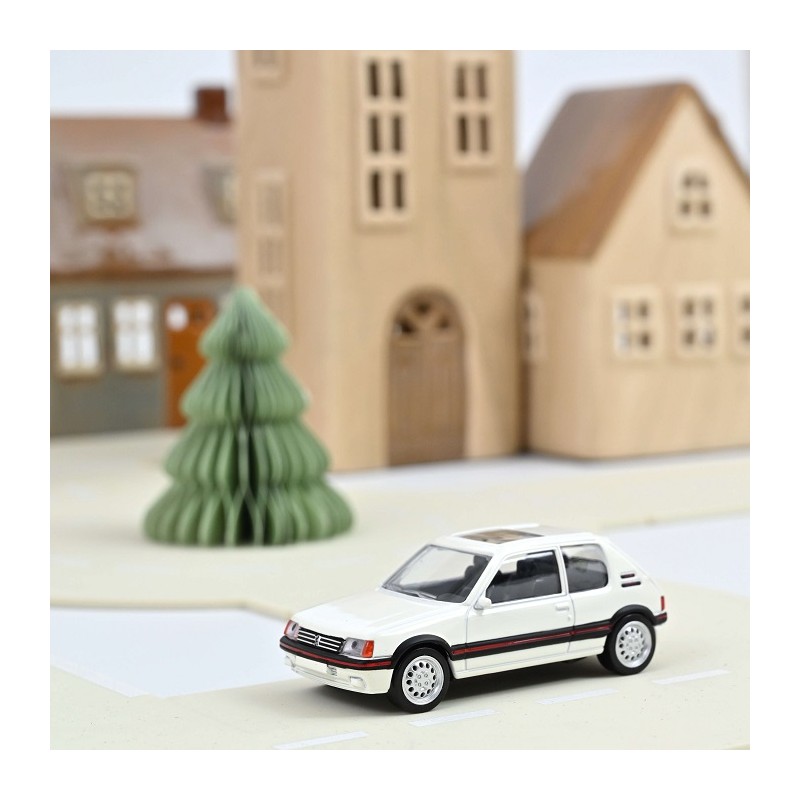 Peugeot 205 GTi 1986 Blanc Meije Jet-car 1/43 - Norev