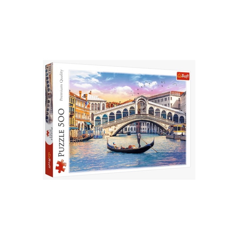 Puzzle 500p Pont du Rialto - Trefl