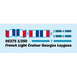 French Light Cruiser Georges Leygues 1/350 - Trumpeter