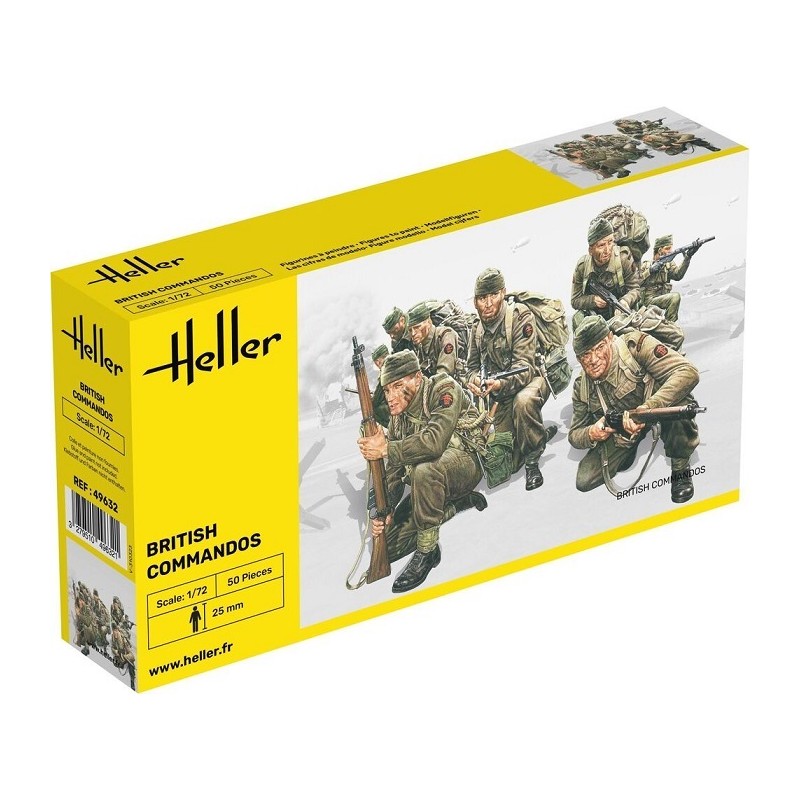 British Commandos 1/72 - Heller