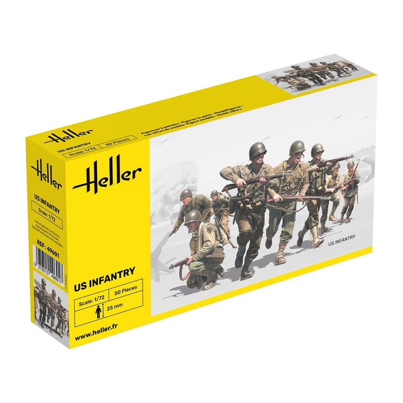 US Infantry 1/72 - Heller