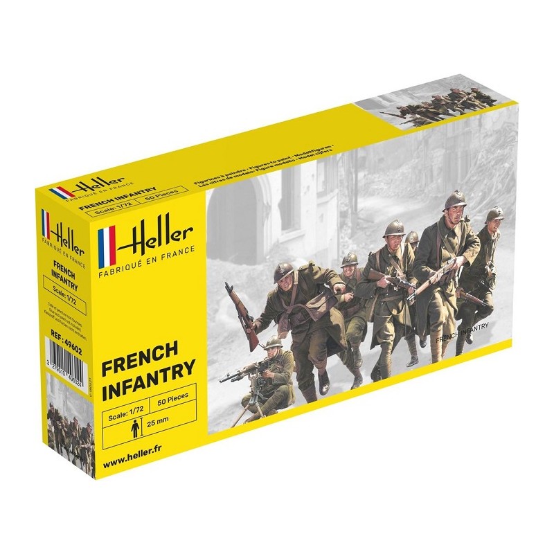 French Infantry 1/72 - Heller