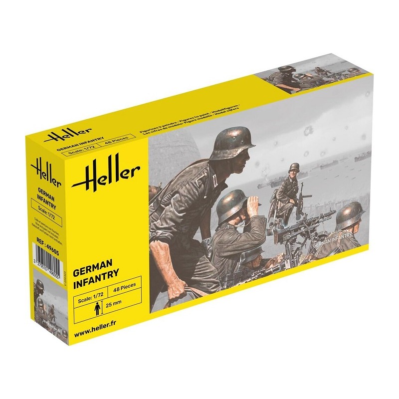 German Infantry 1/72 - Heller