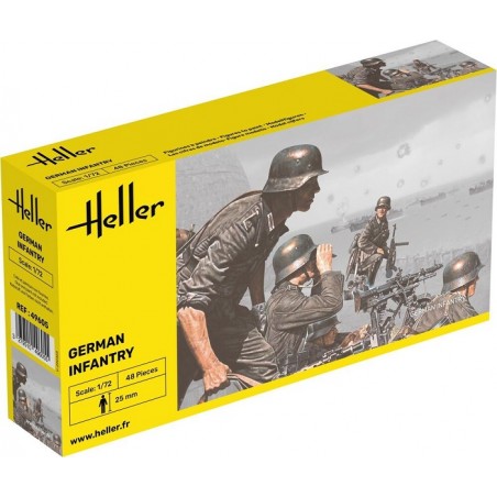 German Infantry 1/72 - Heller