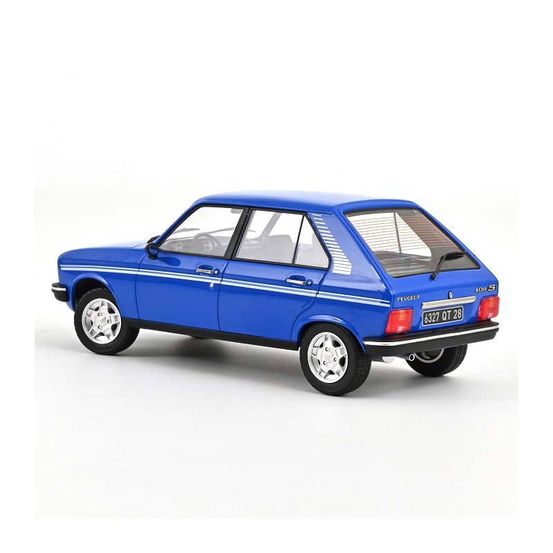 Peugeot 104 S 1981 Bleu Ibis 1/18 - Norev