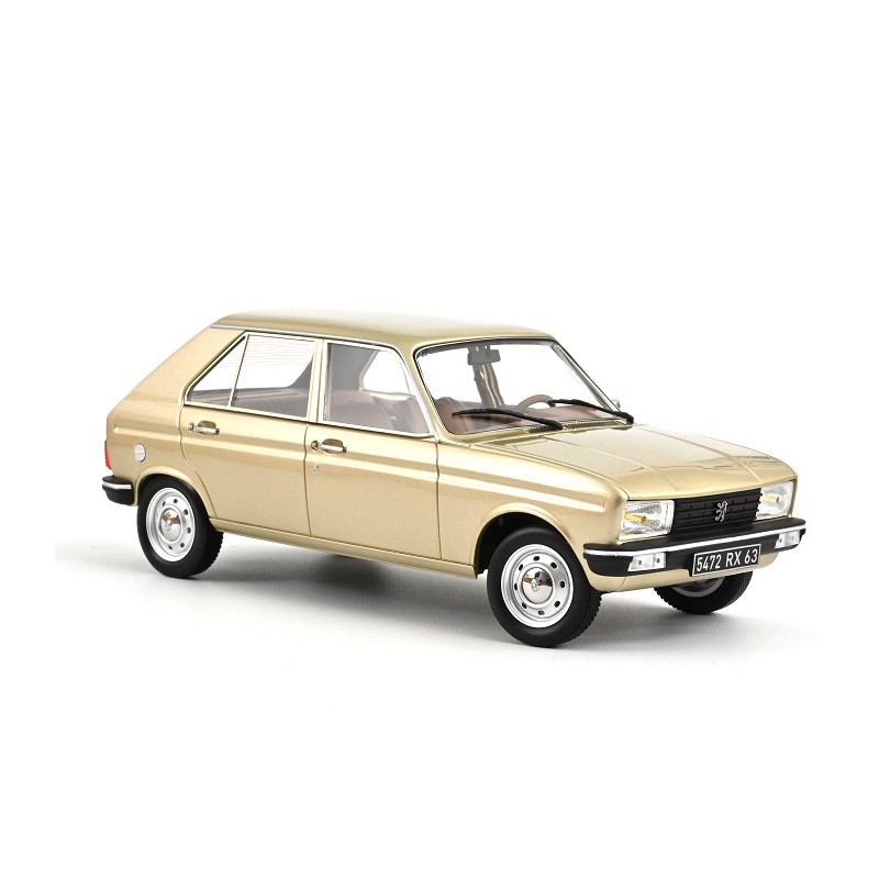 Peugeot 104 GR 1981 Beige métallisé 1/18 - Norev