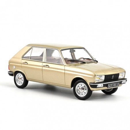 Peugeot 104 GR 1981 Beige métallisé 1/18 - Norev