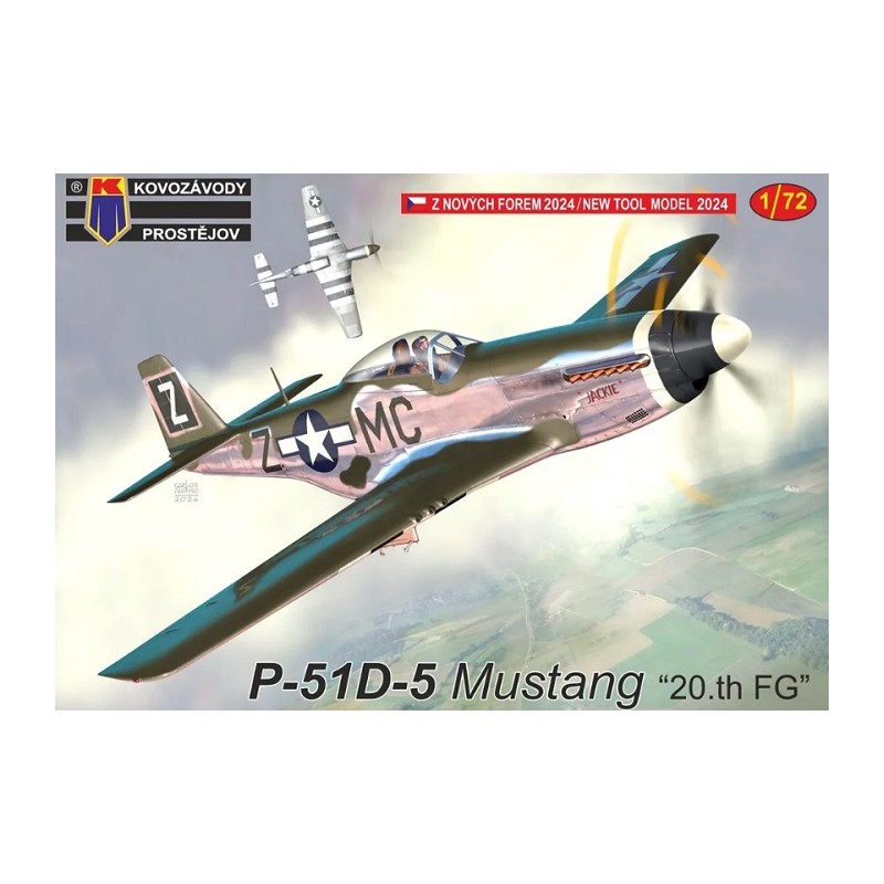 P-51D-5 Mustang “20.th FG” 1/72 - KPM