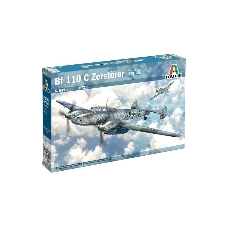 Messerschmitt BF110C-3/C-4 1/72 - Italeri