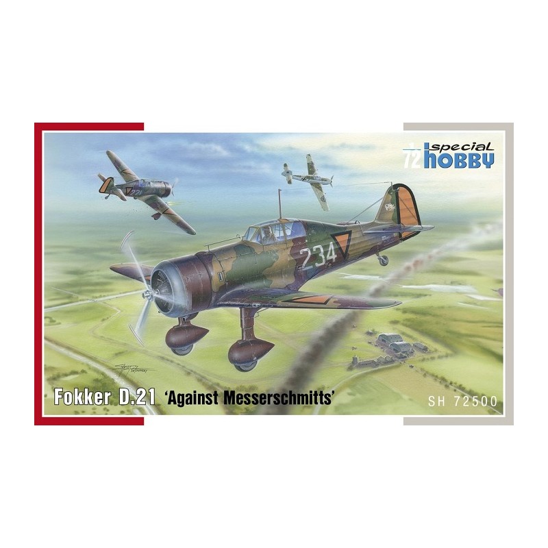 Fokker D.21 ‘Against Messerschmitts’ 1/72 - Special Hobby