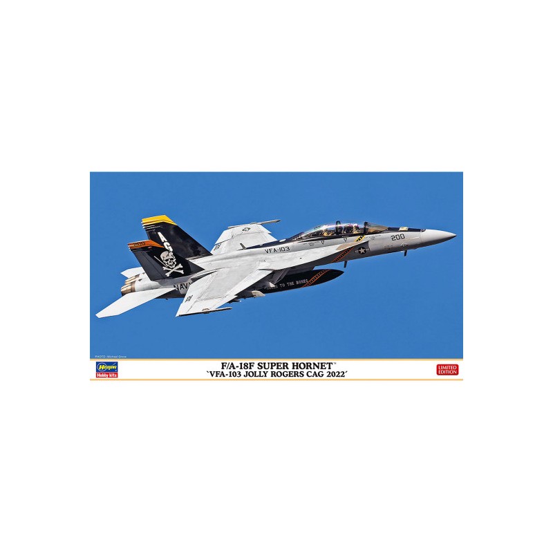 F/A-18F VFA-103 Jolly Rogers CAG 2022 1/72 - Hasegawa