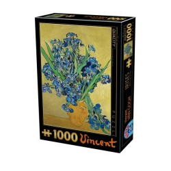 Puzzle 1000p Van Gogh iris d-toys