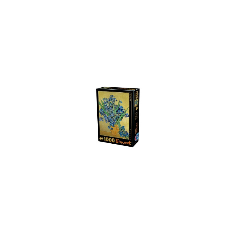 Puzzle 1000p Van Gogh iris d-toys