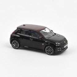 Renault 5 E-Tech 100% électrique 2025 Noir étoilé et déco rouge 1/43 - Norev