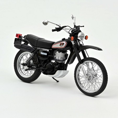 Yamaha XT500 1988 Noir et Argent 1/18 - Norev