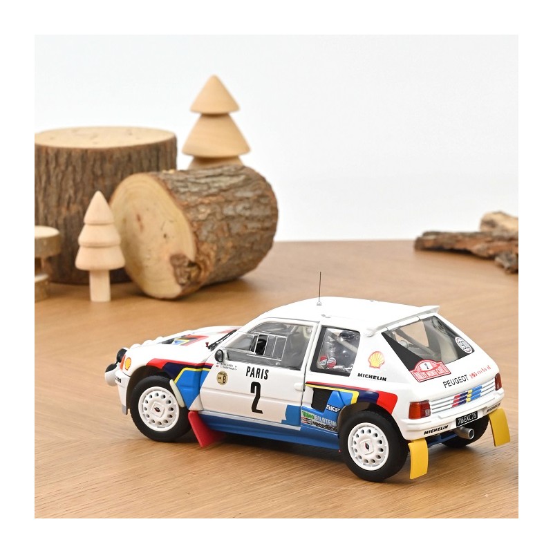 Peugeot 205 T16 1985 Rallye Monte-Carlo 2 Ari Vatanen 1/18 - Norev