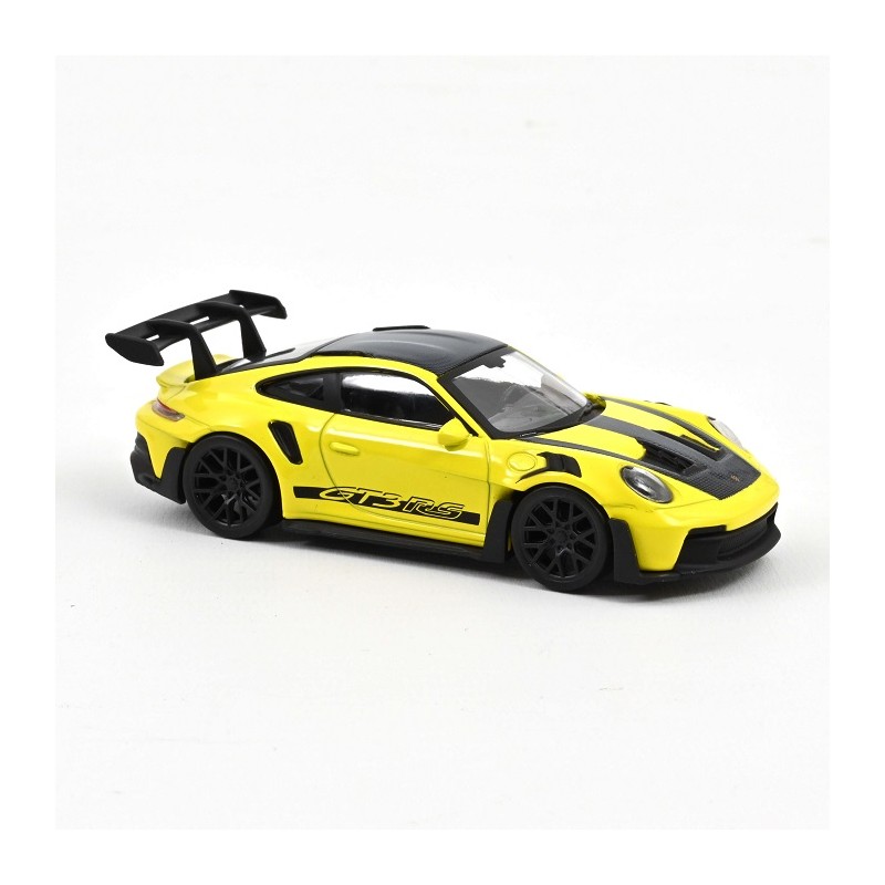 Porsche 911 GT3 RS 2022 Jaune et Noir Jet-car 1/43 - Norev