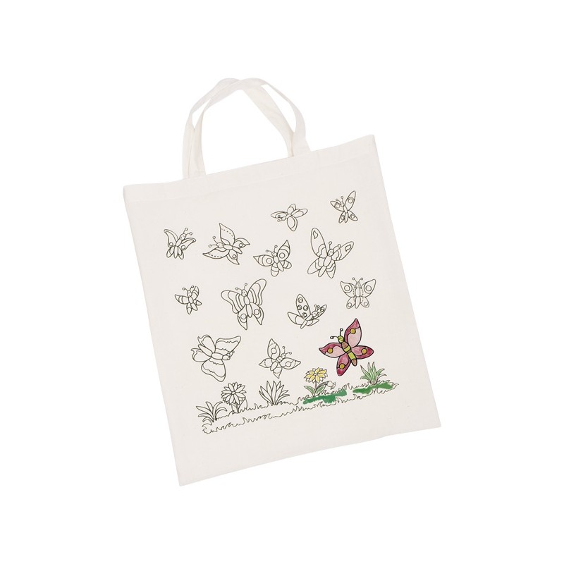 Sac en coton, Papillons - Goki