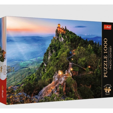 Puzzle 1000p Tour Cesta - Saint Marin - Trefl