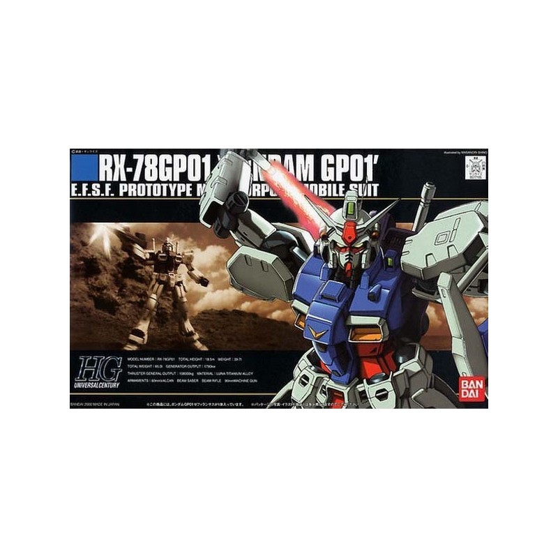 Gundam Gunpla HG 1/144 013 RX-78 GP01 Zephyranthes - Bandai