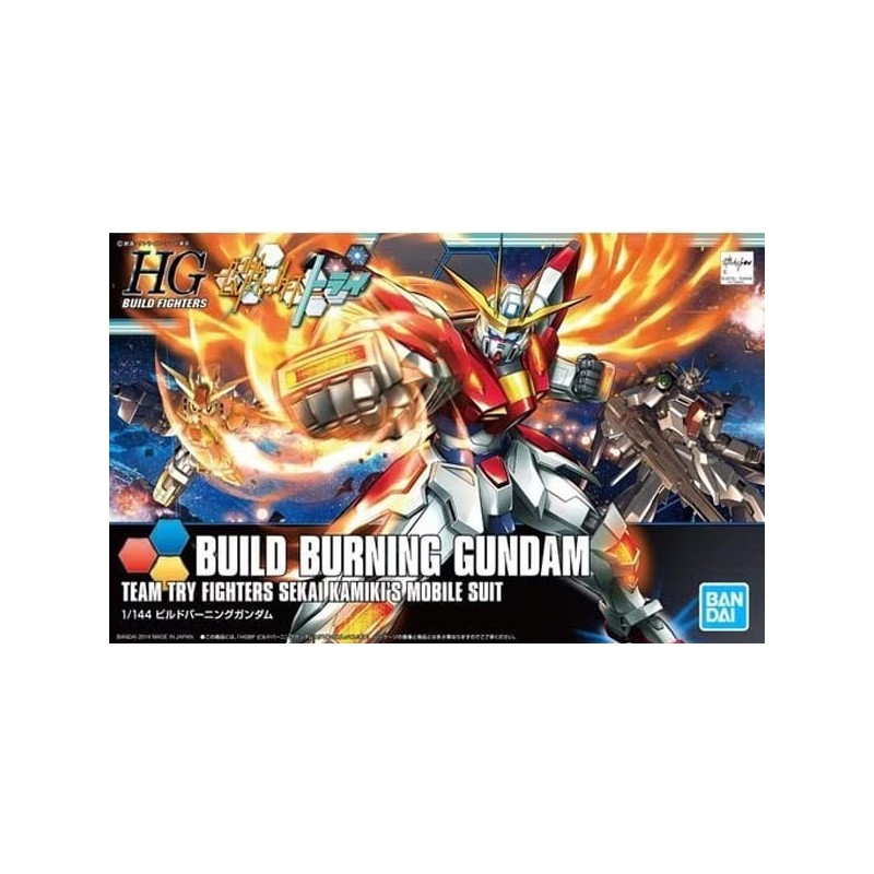 Gundam Gunpla HG 1/144 018 Build Burning Gundam - Bandai