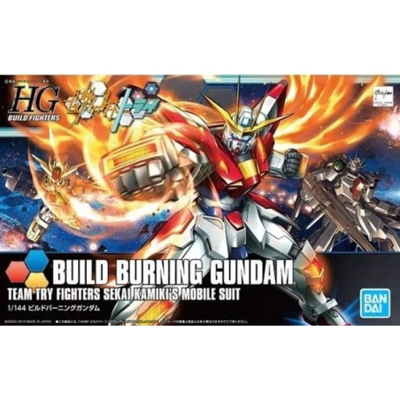 Gundam Gunpla HG 1/144 018 Build Burning Gundam - Bandai