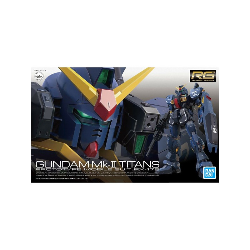 Gundam Gunpla RG 1/144 07 RX-178 Gundam MK II Titans - Bandai