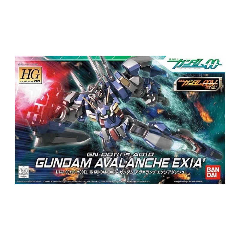 Gundam Gunpla HG 1/144 64 Gundam Avalanche Exia Dash - Bandai