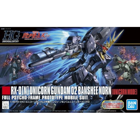 Gundam Gunpla HG 1/144 153 Unicorn Gundam 2 Banshee Norn Unicorn Mode - Bandai