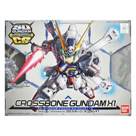 Gundam Gunpla SD 02 Cross Silhouette Crossbone Gundam X1 - Bandai