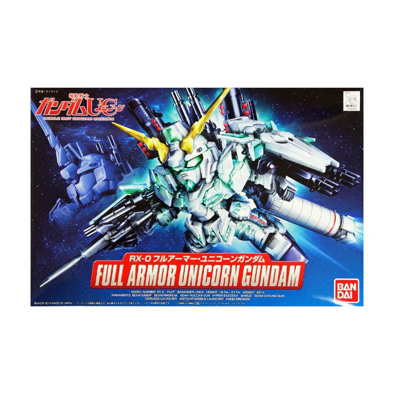 Gundam Gunpla SDBB 390 Full Armor Unicorn Gundam - Bandai