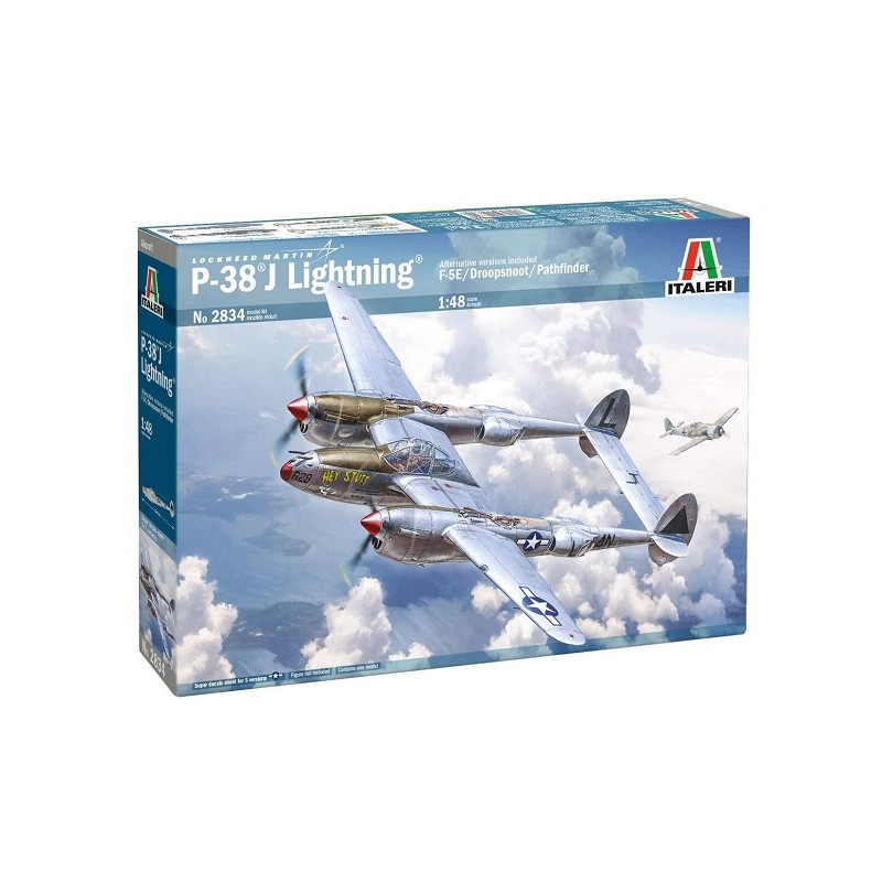 P-38J Lightning E.T.O 1/48 - Italeri