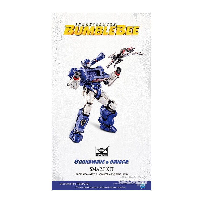 Transformers Series: TF-6 Soundwave & Ravage - Trumpeter