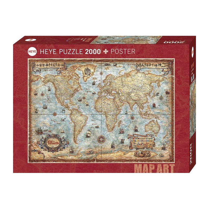 Puzzle 2000p The World - Heye