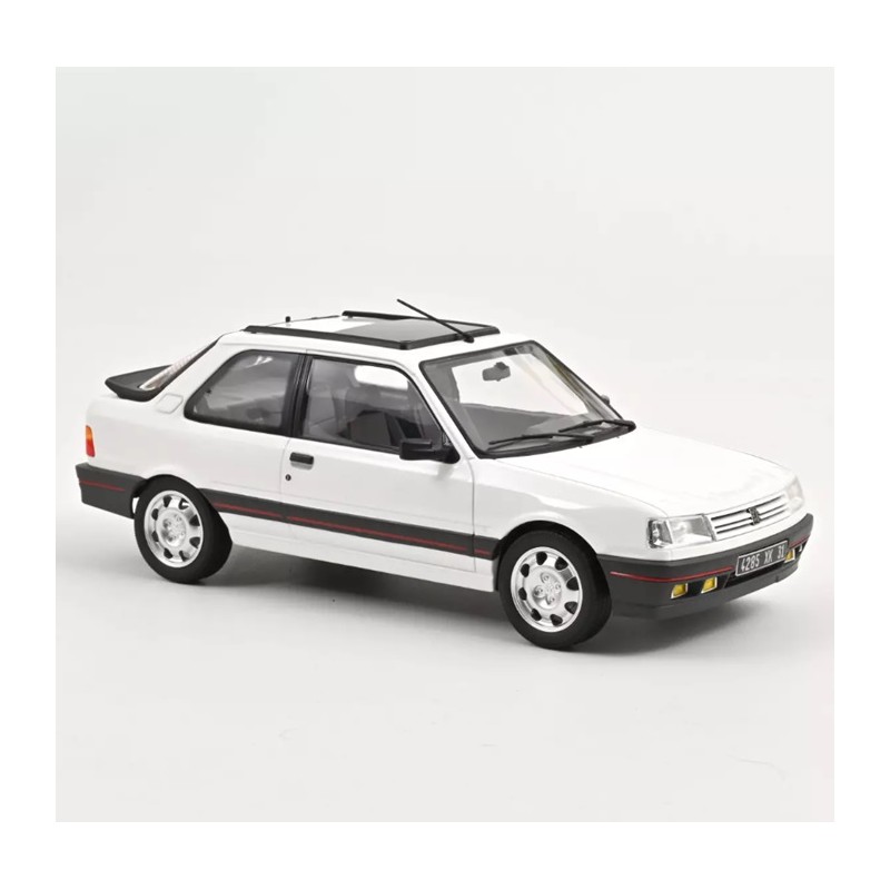 Peugeot 309 GTi 1987 Blanc Meije 1/18 - Norev